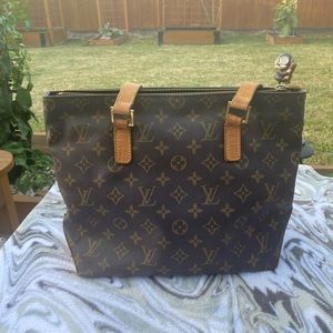 Louis Vuitton Tote Bag Cabas Piano Browns